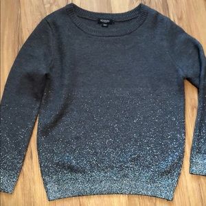 Cozy, sparkly ombré sweater